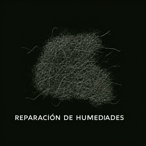 Especialista en reparación de humedades inspeccionando pared húmeda